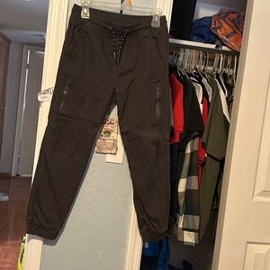 Large boys cargo joggers